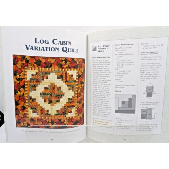 Start Quilting by Alex Anderson Quilt Patterns ©1997 C&T Publishing Beginner - Picture 7 of 9